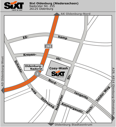 Sixt Autovermietung Oldenburg (Lower Saxony)