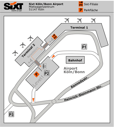 Sixt Autovermietung Cologne/Bonn Airport