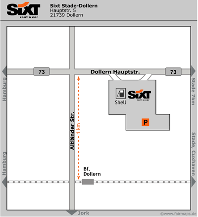 Sixt Autovermietung Stade-Dollern