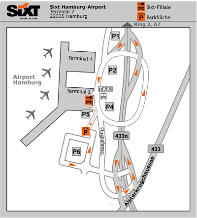 Sixt Autovermietung Hamburg Airport