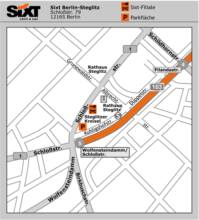 Sixt Autovermietung Berlin Steglitz