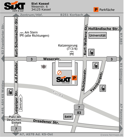 Sixt Autovermietung Kassel