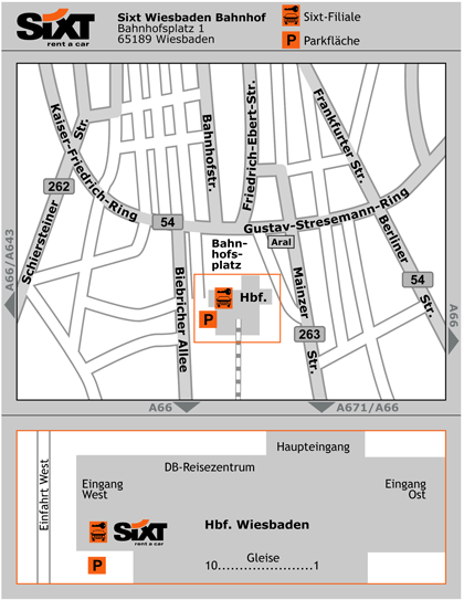Sixt Autovermietung Wiesbaden (new address)