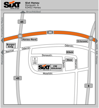 Sixt Autovermietung Hanau