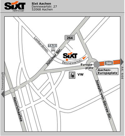 Sixt Autovermietung Aachen