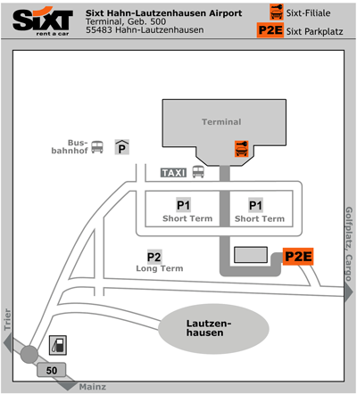 Sixt Autovermietung Frankfurt-Hahn Airport