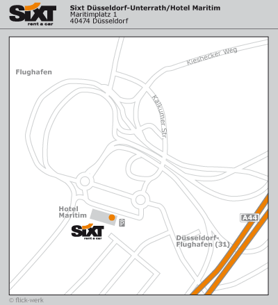 Sixt Autovermietung Dusseldorf Unterrath