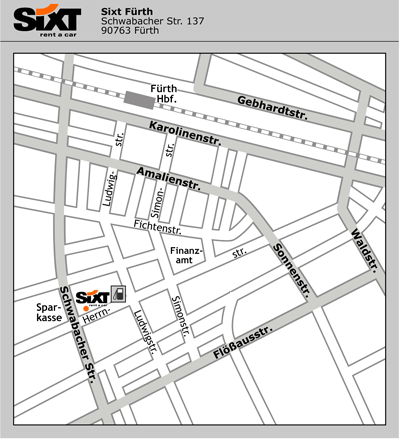 Sixt Autovermietung Furth