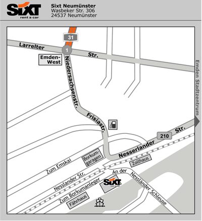 Sixt Autovermietung Emden