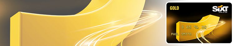 Die Gold Sixt Card