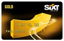 The Sixt Gold Card