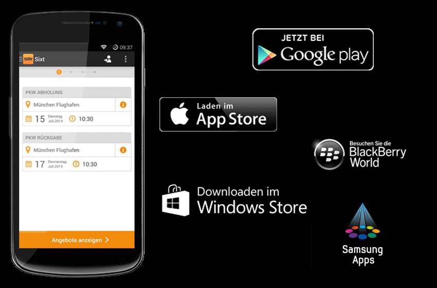 Sixt Apps