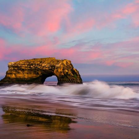 Natural Bridges State Beach, Santa Cruz, CA