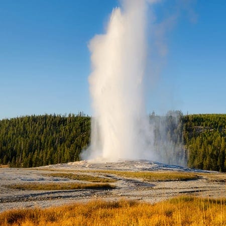 Old Faithful, Yellowstone Park, Wyoming
