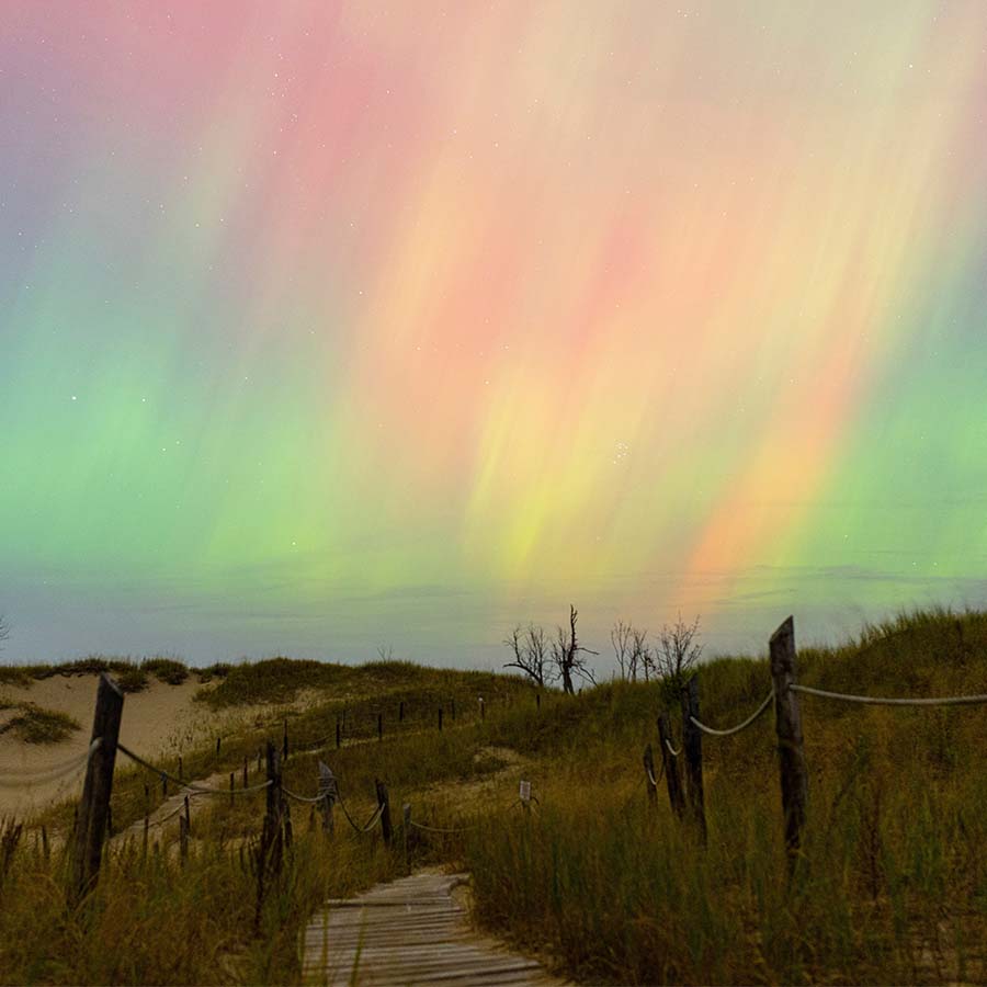 Newport State Park in Ellison Bay, Wisconsin