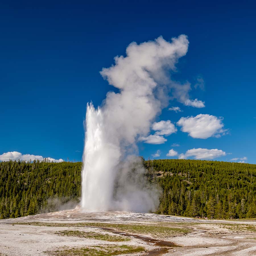 Old Faithful, Yellowstone Park, Wyoming