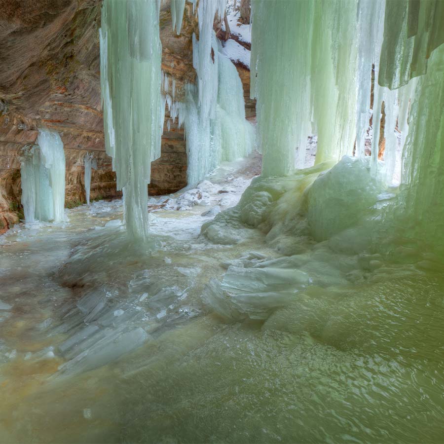 Eben Ice Caves, Michigan