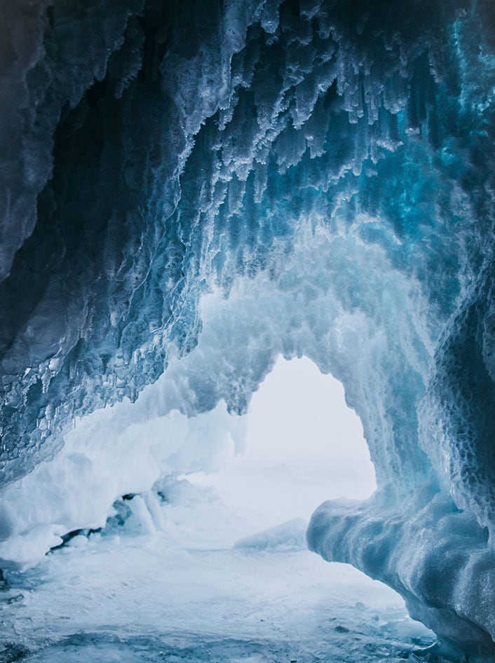 Glacier Ice Caves
