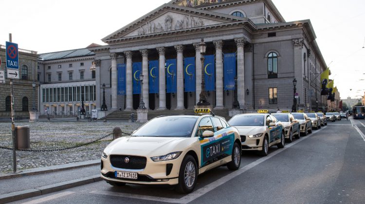 electric taxi jaguar i-pace ev