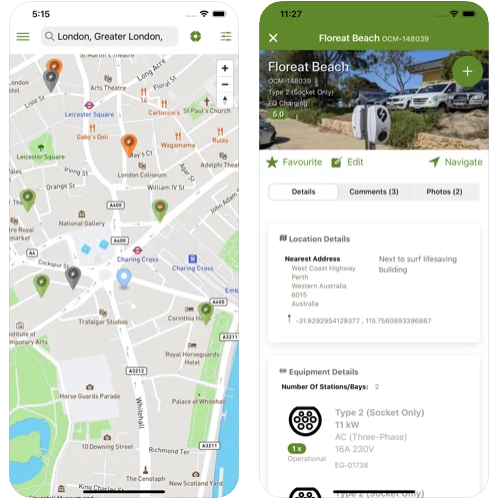 Nearest charging point deals