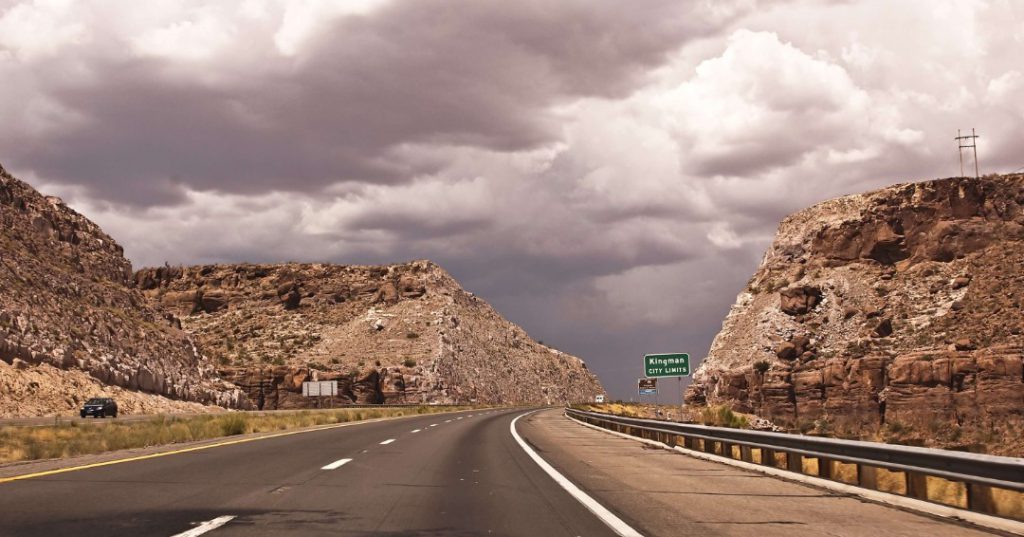 Road to Kingman, Arizona