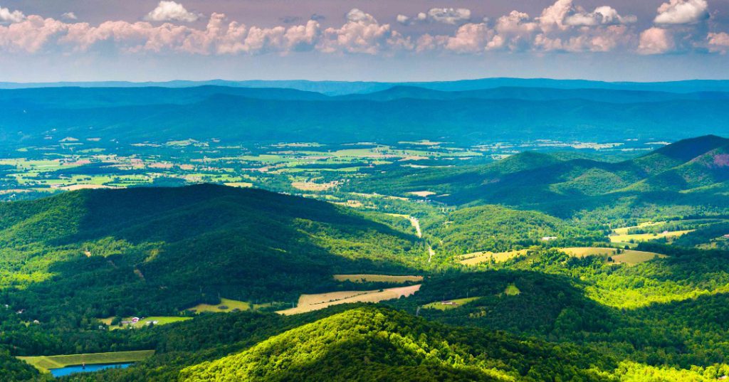 Shenandoah Valley, Road trips from NYC