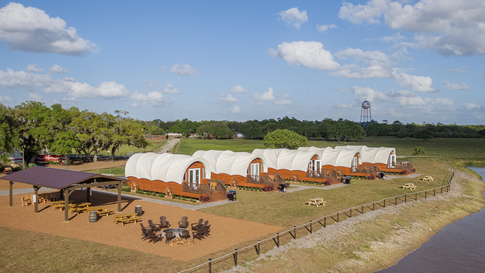 covered wagon cabins river ranch, fl | Glamping Destination | SIXT