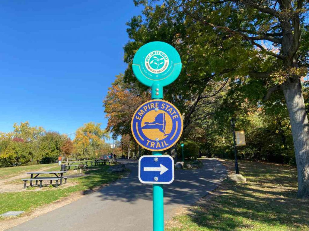 Empire State Trail sign