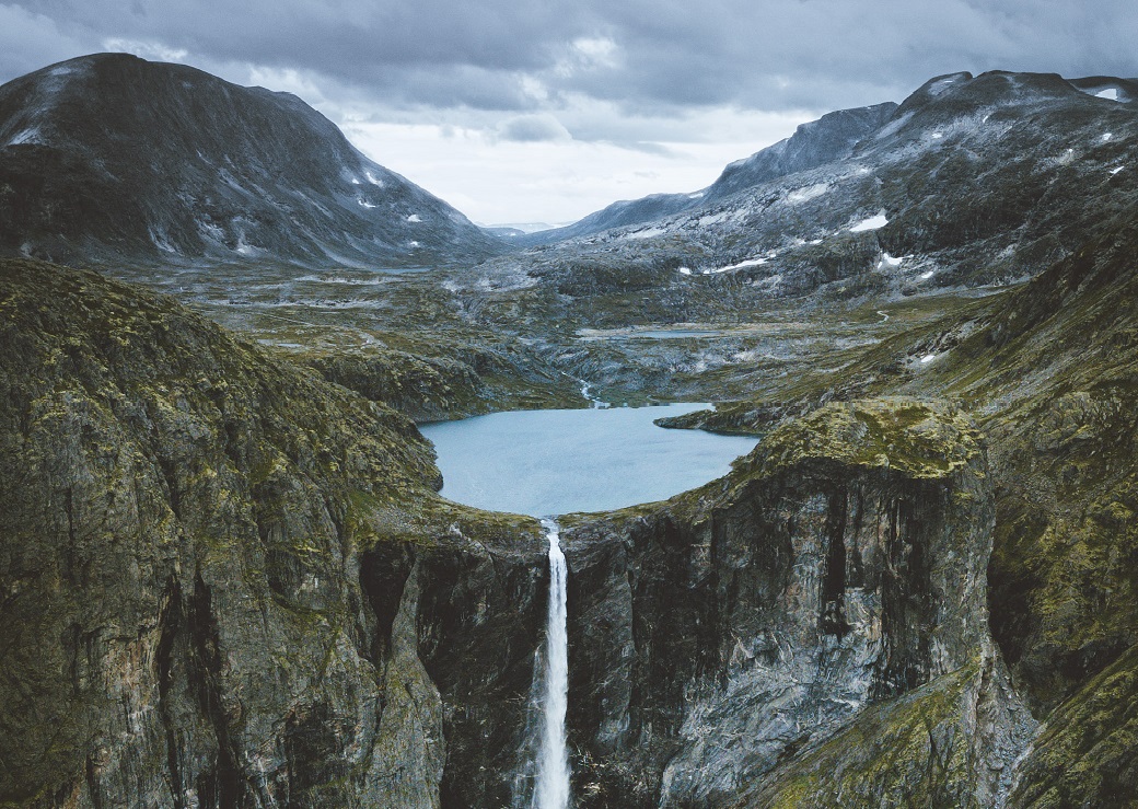 Mardalsfossen waterfall norway