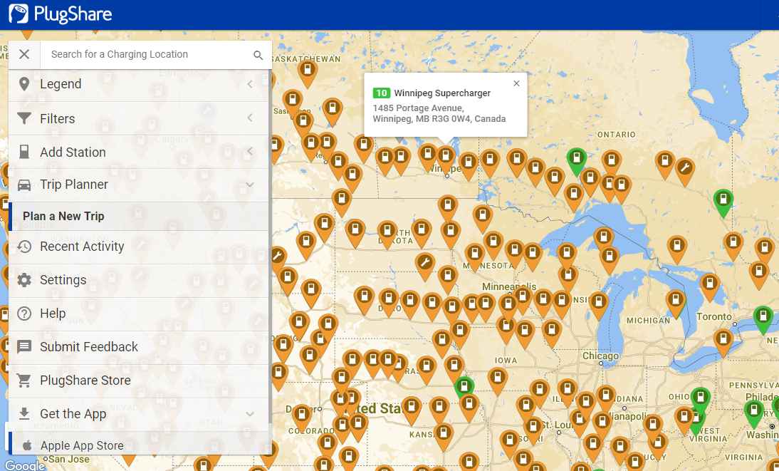 The Best EV Trip Planner SIXT rent a car Magazine